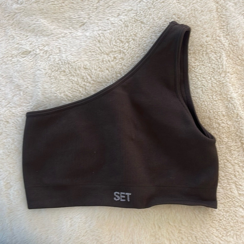SET ACTIVE SCULPTFLEX one shoulder bra